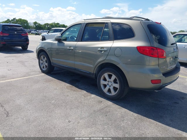 2007 Hyundai Santa Fe Limited/se მანქანა იყიდება აუქციონზე, vin: 5NMSH13E87H023552, აუქციონის ნომერი: 45168264