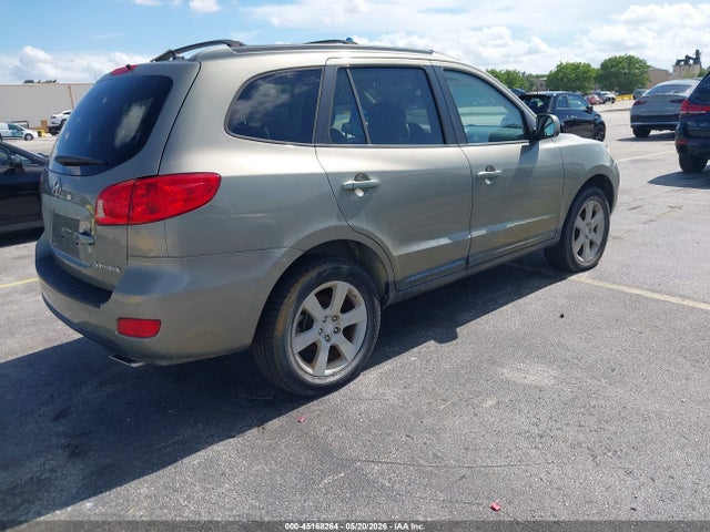 2007 Hyundai Santa Fe Limited/se მანქანა იყიდება აუქციონზე, vin: 5NMSH13E87H023552, აუქციონის ნომერი: 45168264