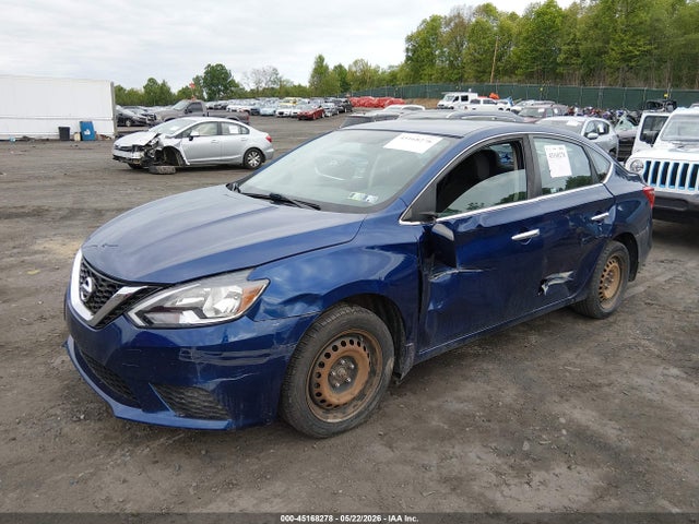 45168278 :رقم المزاد ، 3N1AB7AP9HY282582 vin ، 2017 Nissan Sentra S مزاد بيع