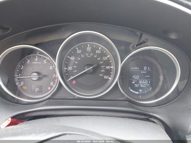 45168287 :رقم المزاد ، JM3KE2CY5G0806019 vin ، 2016 Mazda Cx-5 Touring مزاد بيع
