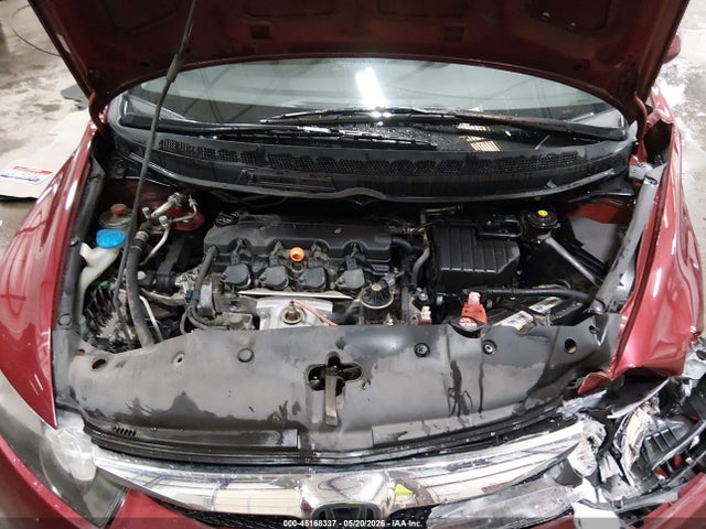 2011 Honda Civic Lx მანქანა იყიდება აუქციონზე, vin: 2HGFA1F51BH526850, აუქციონის ნომერი: 45168337