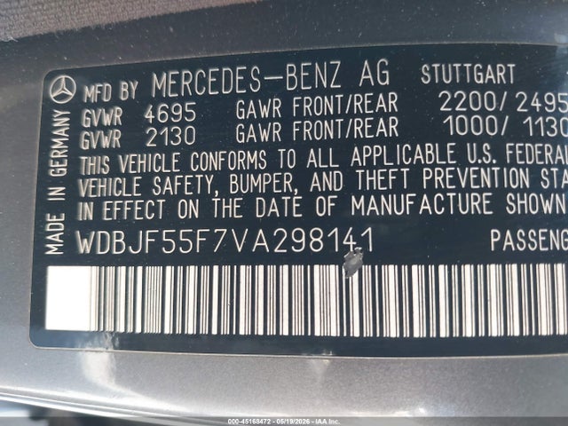 Продажа на аукционе авто 1997 Mercedes-benz E 320, vin: WDBJF55F7VA298141, номер лота: 45168472