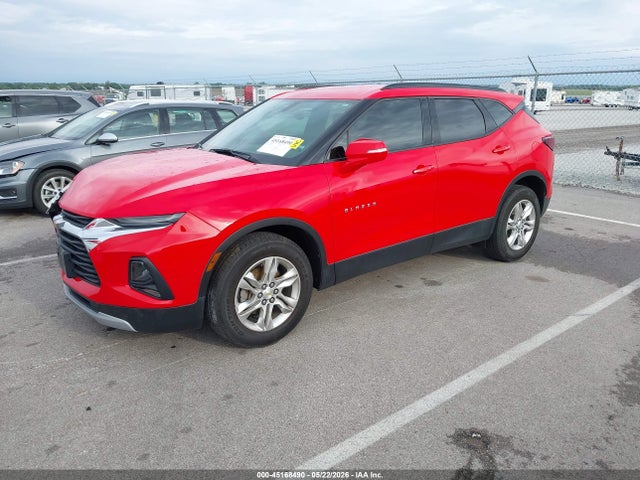 45168490 :رقم المزاد ، 3GNKBHRS2LS715453 vin ، 2020 Chevrolet Blazer Awd 2lt مزاد بيع