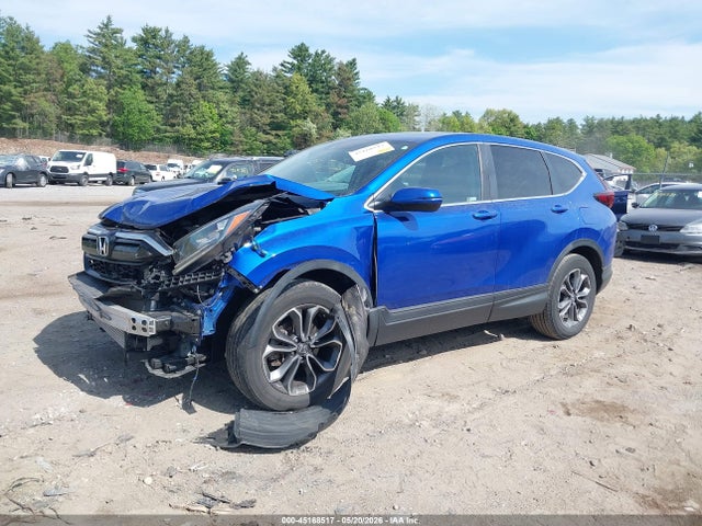 45168517 :رقم المزاد ، 7FARW2H81ME015307 vin ، 2021 Honda Cr-v Awd Ex-l مزاد بيع