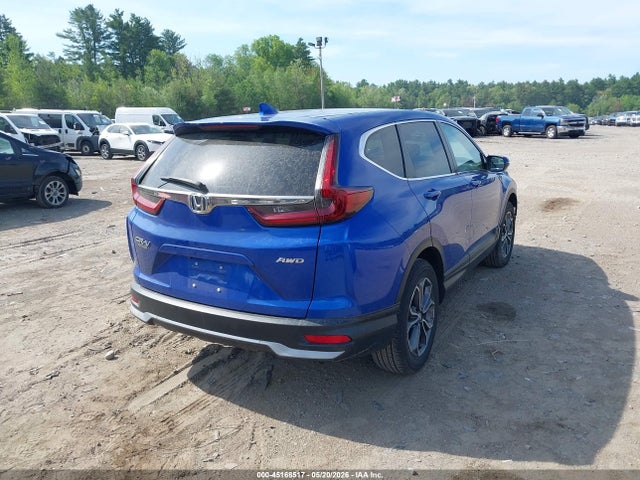 45168517 :رقم المزاد ، 7FARW2H81ME015307 vin ، 2021 Honda Cr-v Awd Ex-l مزاد بيع
