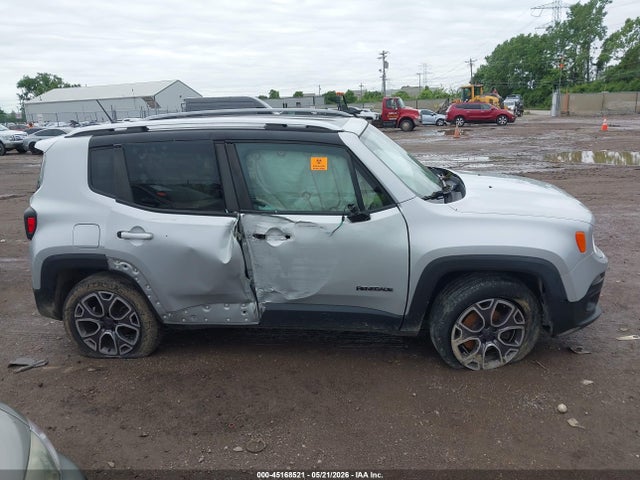 2015 Jeep Renegade Limited მანქანა იყიდება აუქციონზე, vin: ZACCJBDT0FPB61183, აუქციონის ნომერი: 45168521