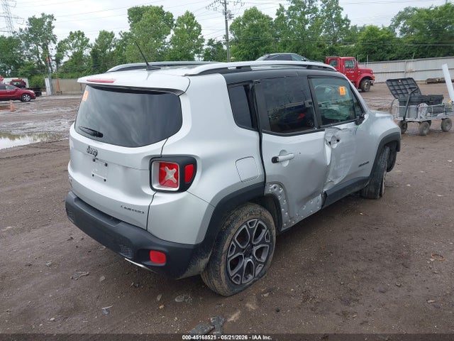 2015 Jeep Renegade Limited მანქანა იყიდება აუქციონზე, vin: ZACCJBDT0FPB61183, აუქციონის ნომერი: 45168521