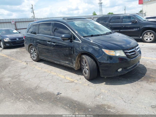 2014 Honda Odyssey Touring/touring Elite მანქანა იყიდება აუქციონზე, vin: 5FNRL5H95EB062212, აუქციონის ნომერი: 45168709