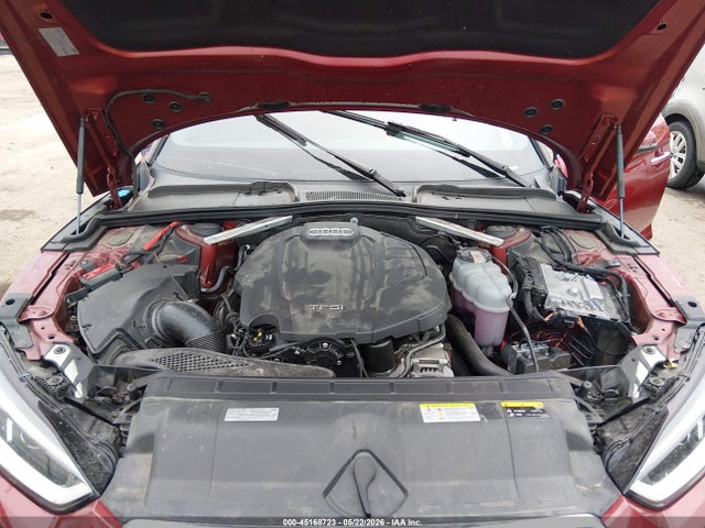 2019 Audi A5 45 Premium მანქანა იყიდება აუქციონზე, vin: WAUBNCF58KA097375, აუქციონის ნომერი: 45168723