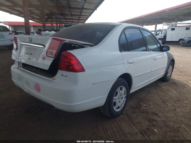 45168774 :رقم المزاد ، 1HGES15512L060074 vin ، 2002 Honda Civic Lx مزاد بيع