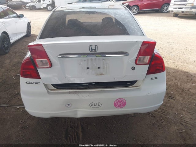 45168774 :رقم المزاد ، 1HGES15512L060074 vin ، 2002 Honda Civic Lx مزاد بيع