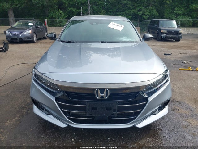 45168804 :رقم المزاد ، 1HGCV1F39MA123240 vin ، 2021 Honda Accord Sport مزاد بيع