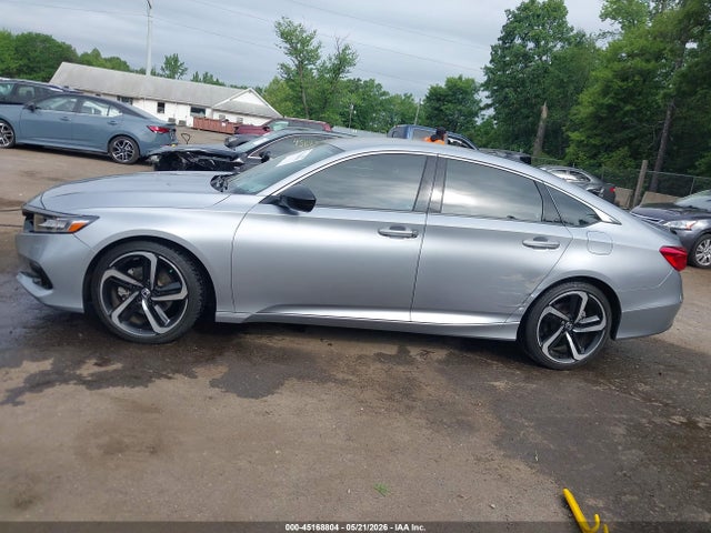 45168804 :رقم المزاد ، 1HGCV1F39MA123240 vin ، 2021 Honda Accord Sport مزاد بيع