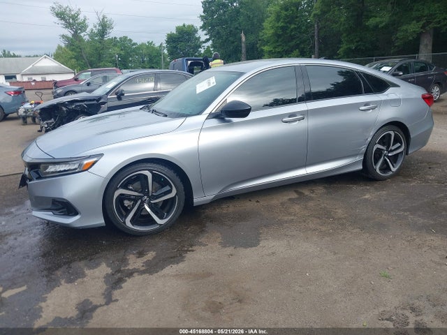 45168804 :رقم المزاد ، 1HGCV1F39MA123240 vin ، 2021 Honda Accord Sport مزاد بيع