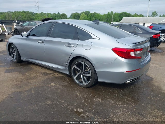 45168804 :رقم المزاد ، 1HGCV1F39MA123240 vin ، 2021 Honda Accord Sport مزاد بيع