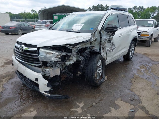 2016 Toyota Highlander Limited V6 მანქანა იყიდება აუქციონზე, vin: 5TDYKRFH9GS181377, აუქციონის ნომერი: 45168813