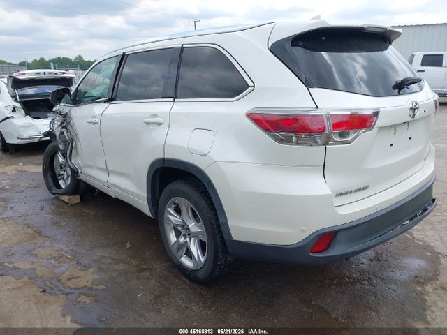 2016 Toyota Highlander Limited V6 მანქანა იყიდება აუქციონზე, vin: 5TDYKRFH9GS181377, აუქციონის ნომერი: 45168813