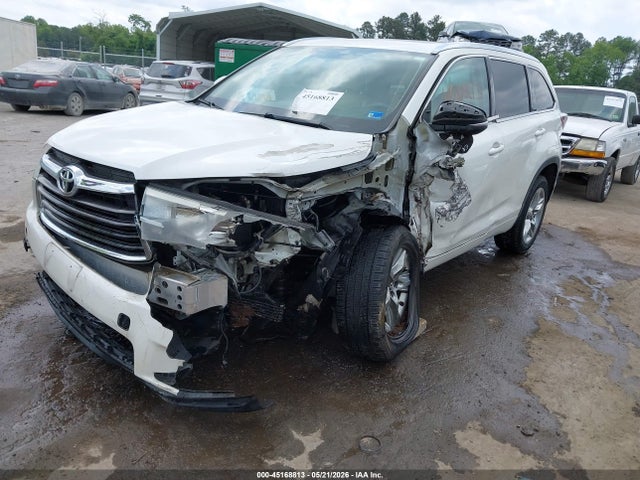 2016 Toyota Highlander Limited V6 მანქანა იყიდება აუქციონზე, vin: 5TDYKRFH9GS181377, აუქციონის ნომერი: 45168813