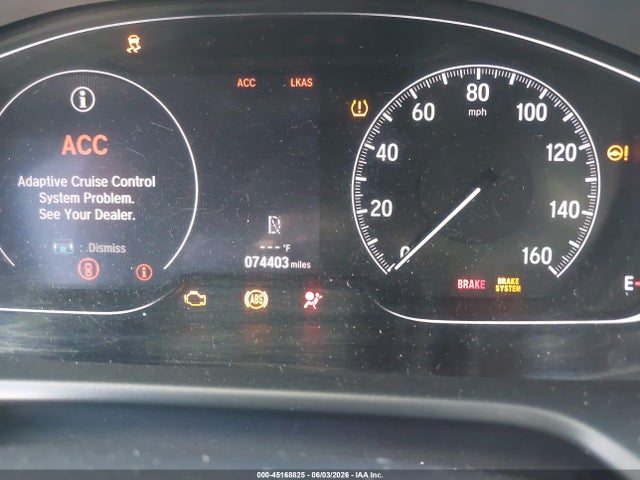 Aukcja sprzedaży 2020 Honda Accord Ex-l 2.0t, vin: 1HGCV2F54LA004839, numer aukcji: 45168825