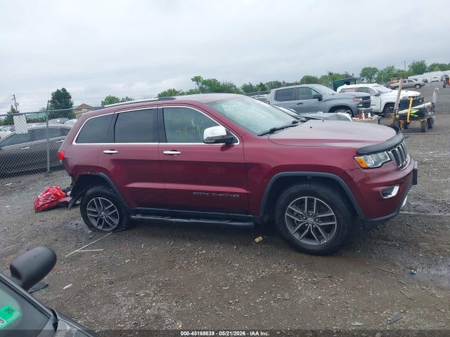 45168839 :رقم المزاد ، 1C4RJFBG2HC863328 vin ، 2017 Jeep Grand Cherokee Limited 4x4 مزاد بيع
