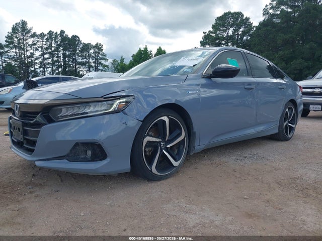 Продажа на аукционе авто 2022 Honda Accord Hybrid Sport, vin: 1HGCV3F27NA018703, номер лота: 45168895