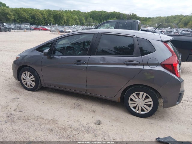2015 Honda Fit Lx მანქანა იყიდება აუქციონზე, vin: 3HGGK5H51FM760483, აუქციონის ნომერი: 45168922