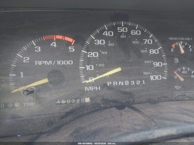 1995 Gmc Sierra C1500 მანქანა იყიდება აუქციონზე, vin: 2GTEC19K0S1515661, აუქციონის ნომერი: 45169042