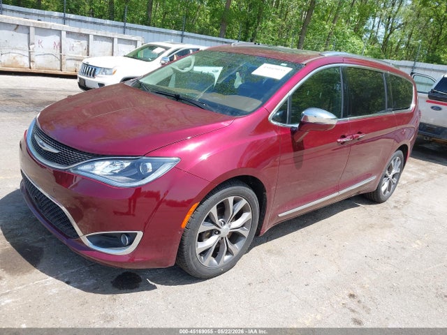 2017 Chrysler Pacifica Limited მანქანა იყიდება აუქციონზე, vin: 2C4RC1GG8HR704097, აუქციონის ნომერი: 45169055