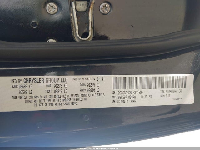 Продажа на аукционе авто 2014 Chrysler 300, vin: 2C3CCARG9EH341897, номер лота: 45169112