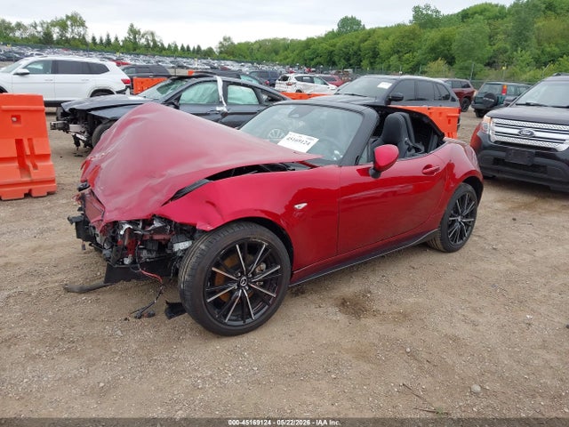 2025 Mazda Mx-5 Miata Grand Touring მანქანა იყიდება აუქციონზე, vin: JM1NDAD73S0660396, აუქციონის ნომერი: 45169124