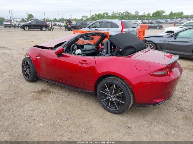 2025 Mazda Mx-5 Miata Grand Touring მანქანა იყიდება აუქციონზე, vin: JM1NDAD73S0660396, აუქციონის ნომერი: 45169124