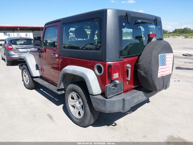 45169130 :رقم المزاد ، 1C4AJWAG1CL112695 vin ، 2012 Jeep Wrangler Sport مزاد بيع