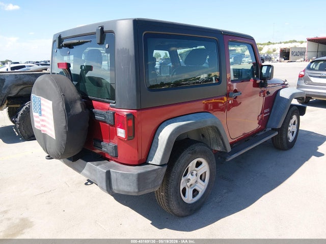 45169130 :رقم المزاد ، 1C4AJWAG1CL112695 vin ، 2012 Jeep Wrangler Sport مزاد بيع
