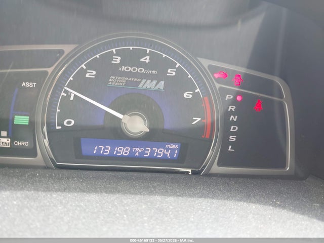 Auction sale of the 2009 Honda Civic Hybrid, vin: JHMFA36239S007493, lot number: 45169133
