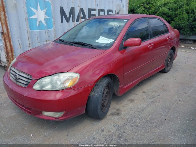2003 Toyota Corolla S მანქანა იყიდება აუქციონზე, vin: 1NXBR32E13Z119385, აუქციონის ნომერი: 45169152