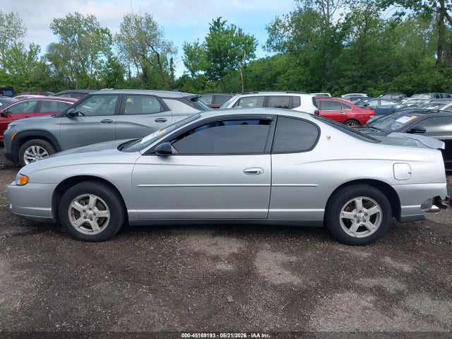 Продаж на аукціоні авто 2002 Chevrolet Monte Carlo Ls, vin: 2G1WW12E729229350, номер лоту: 45169193