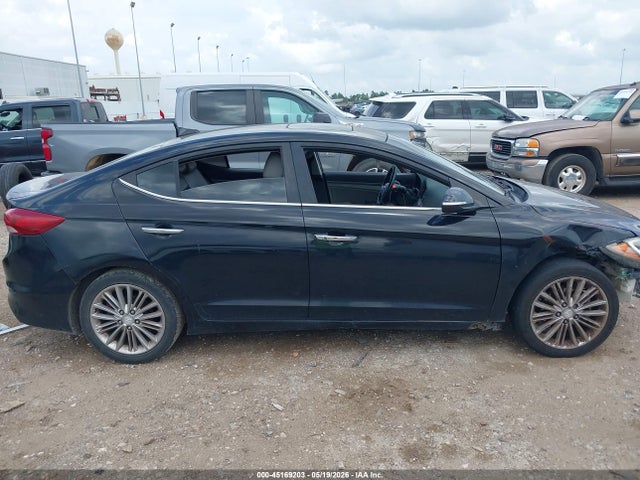 2017 Hyundai Elantra Limited მანქანა იყიდება აუქციონზე, vin: KMHD84LF2HU065241, აუქციონის ნომერი: 45169203