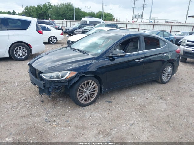 2017 Hyundai Elantra Limited მანქანა იყიდება აუქციონზე, vin: KMHD84LF2HU065241, აუქციონის ნომერი: 45169203