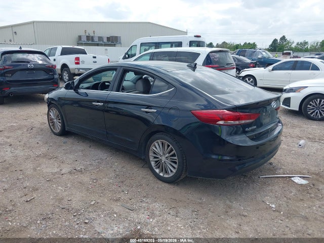 2017 Hyundai Elantra Limited მანქანა იყიდება აუქციონზე, vin: KMHD84LF2HU065241, აუქციონის ნომერი: 45169203