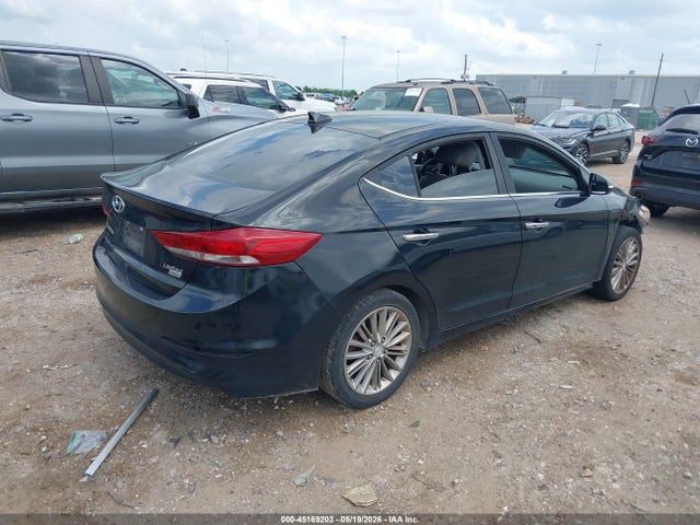 2017 Hyundai Elantra Limited მანქანა იყიდება აუქციონზე, vin: KMHD84LF2HU065241, აუქციონის ნომერი: 45169203