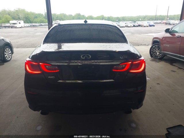 Продажа на аукционе авто 2016 Infiniti Q70 3.7x, vin: JN1BY1AR6GM270585, номер лота: 45169221