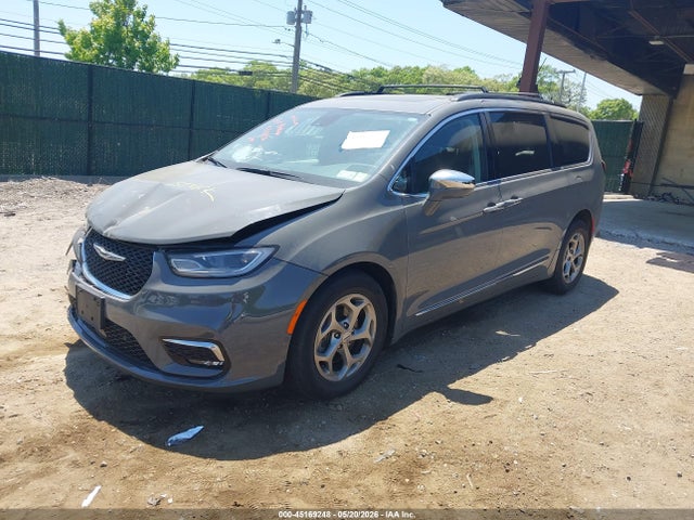 Продажа на аукционе авто 2022 Chrysler Pacifica Limited, vin: 2C4RC1GGXNR165106, номер лота: 45169248