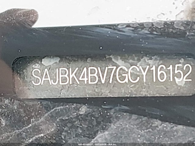 45169327 :رقم المزاد ، SAJBK4BV7GCY16152 vin ، 2016 Jaguar Xf 35t Prestige مزاد بيع