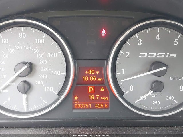 Aukcja sprzedaży 2011 Bmw 335is, vin: WBADX1C55BE570458, numer aukcji: 45169335