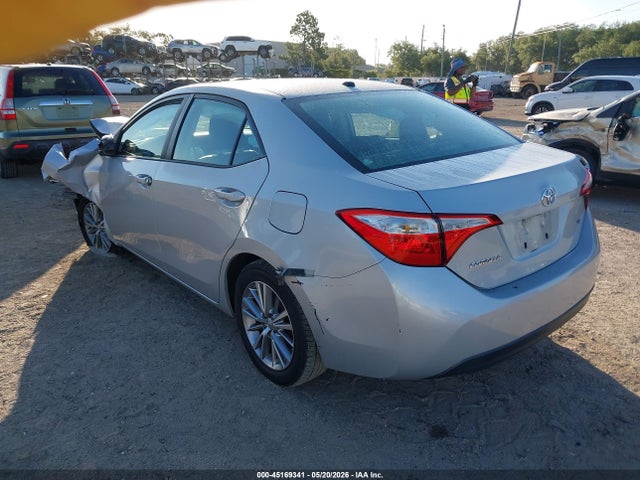 45169341 :رقم المزاد ، 2T1BURHE7FC361158 vin ، 2015 Toyota Corolla Le Premium مزاد بيع