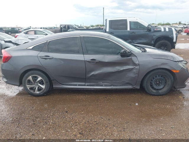 2019 Honda Civic Lx მანქანა იყიდება აუქციონზე, vin: 2HGFC2F61KH547089, აუქციონის ნომერი: 45169349