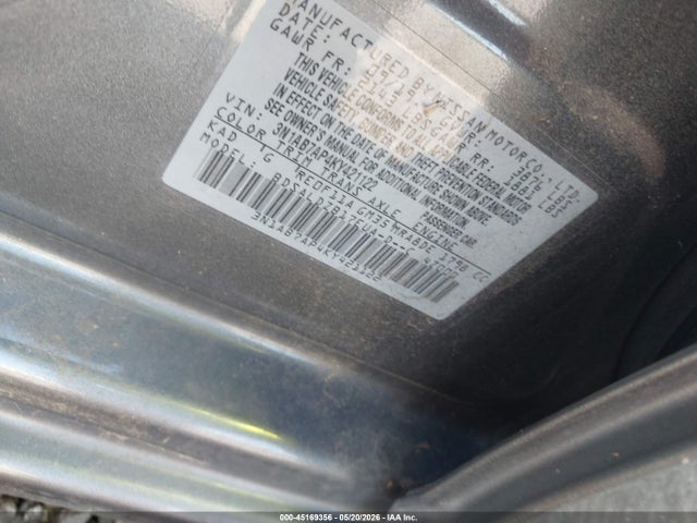 Продаж на аукціоні авто 2019 Nissan Sentra Sv, vin: 3N1AB7AP4KY421122, номер лоту: 45169356
