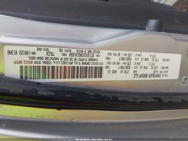 Aukcja sprzedaży 2010 Dodge Ram 1500 St, vin: 3D7JB1EK3AG101650, numer aukcji: 45169358