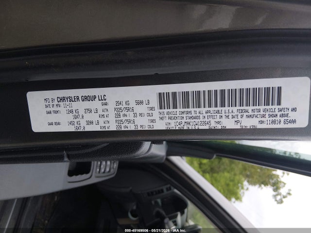 Продаж на аукціоні авто 2012 Jeep Liberty Sport, vin: 1C4PJMAK1CW122645, номер лоту: 45169506
