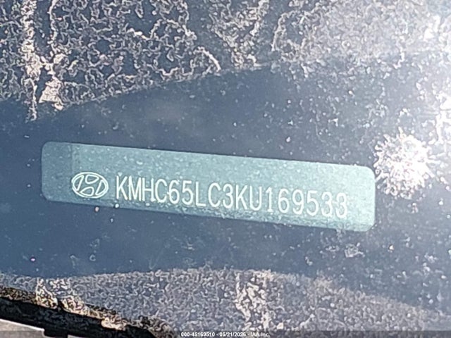 Aukcja sprzedaży 2019 Hyundai Ioniq Hybrid Blue, vin: KMHC65LC3KU169533, numer aukcji: 45169510